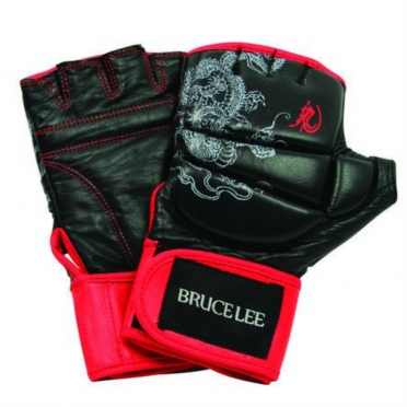 Bruce Lee Deluxe MMA grappling handschoenen 14BLSBO024